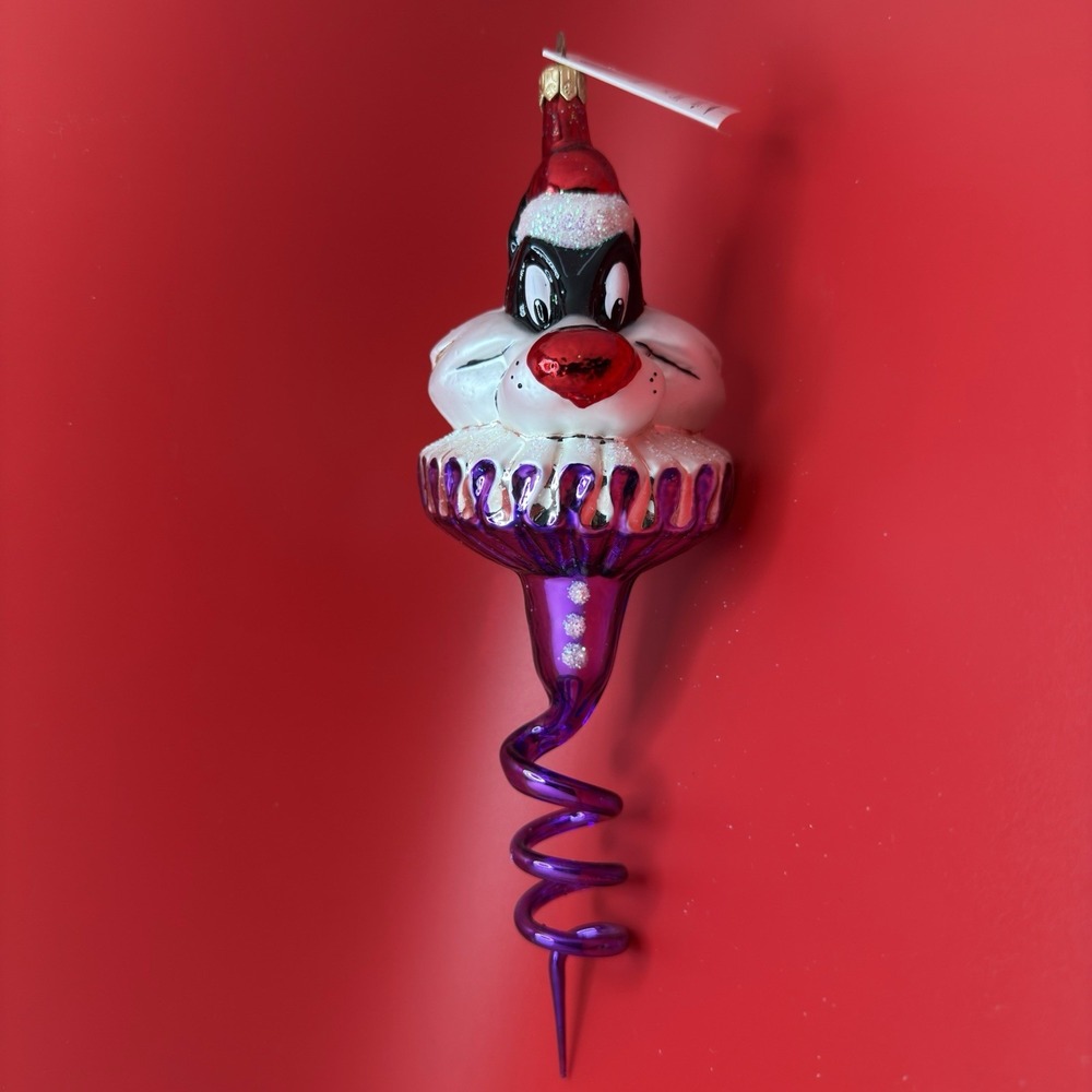 Christopher Radko Vintage 1996‎ Sylvester Sprite Looney Tunes Christmas Ornament